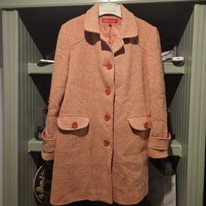 Anne Klein Orange Coat